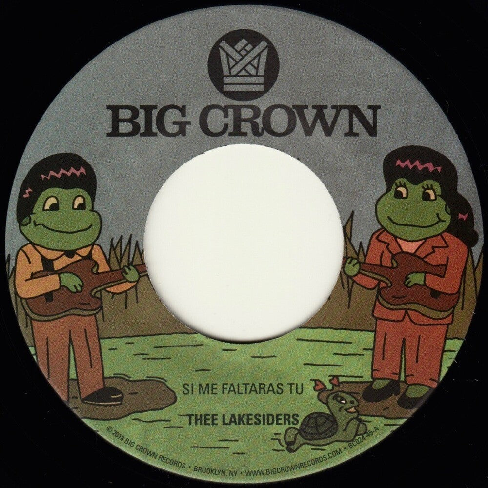 the album cover for e Lakesiders - Si Me Faltaras Tu / Parachute