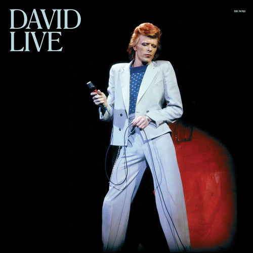 the album cover for David Bowie - David Live (2005 Mix): Remastered Version [3LP]