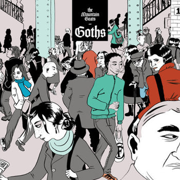 the album cover for The Mountain Goats - Goths [2LP]