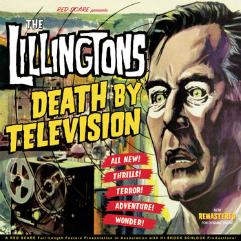 the album cover for Lillingtons - Death By Television