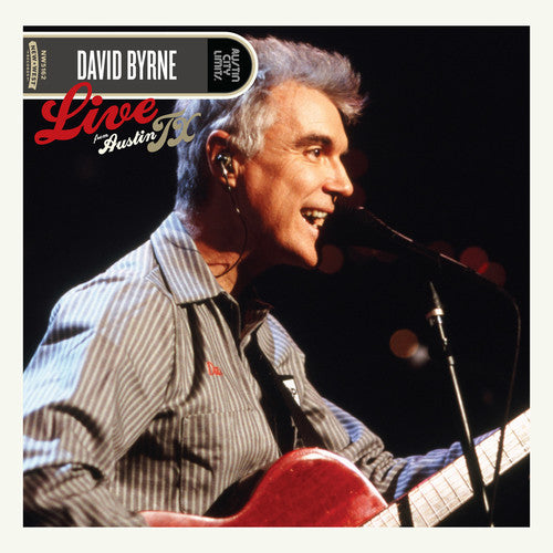 the album cover for David Byrne - Live From Austin, TX [CD+DVD]