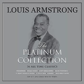 the album cover for Louis Armstrong - Platinum Collection
