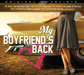 the album cover for Various Artists - My Boyfriend's Back