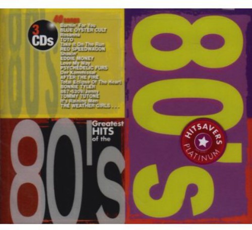 the album cover for Greatest Hits Of The 80s - 3 Pak: Greatest Hits Of The 80's
