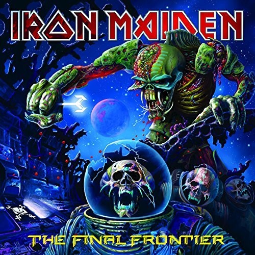 the album cover for Iron Maiden - The Final Frontier [Import LP]