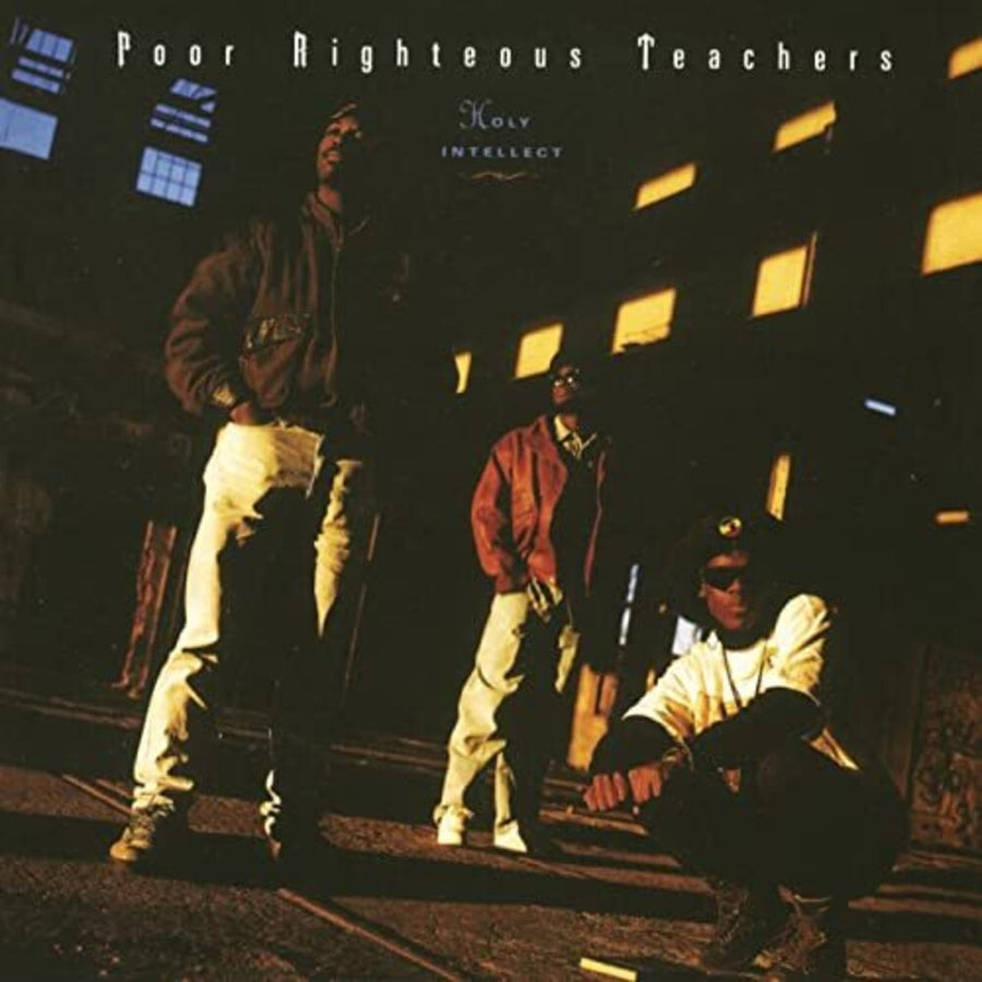 the album cover for Poor Righteous Teachers - HOLY INTELLECT