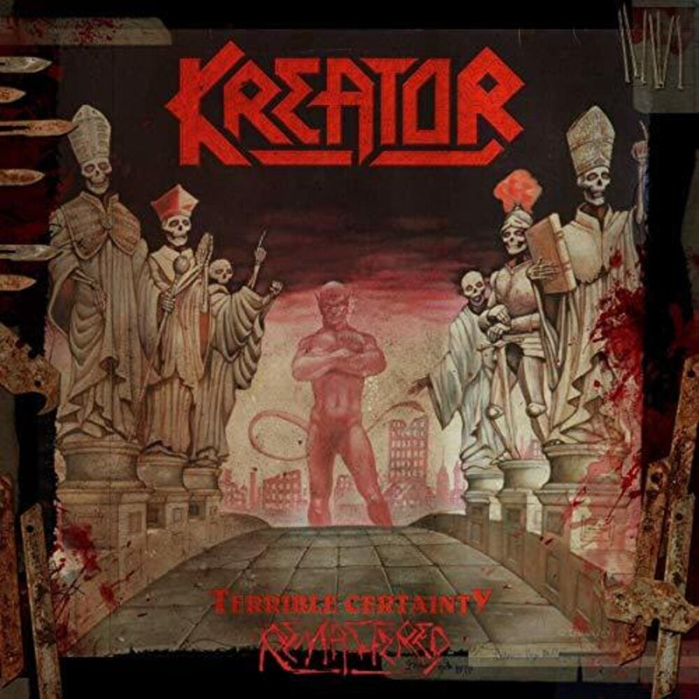the album cover for Kreator - Terrible Certainty