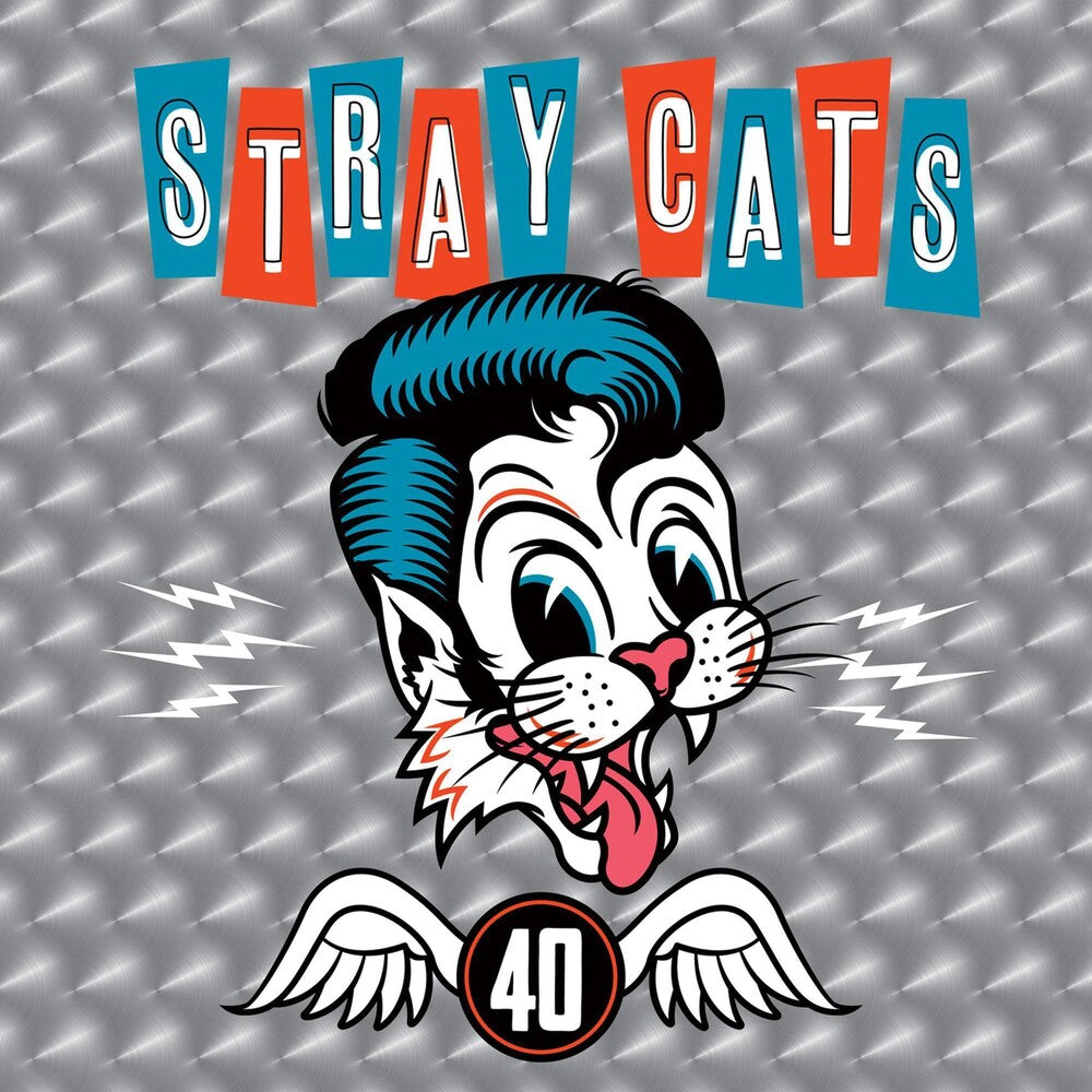 the album cover for Stray Cats - 40