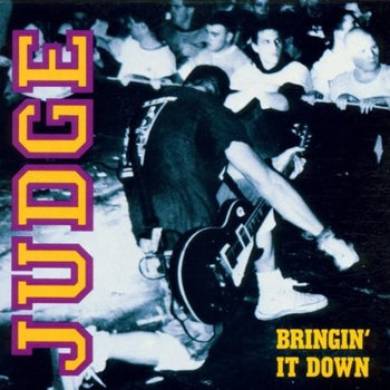 the album cover for Judge - Bringin' It Down