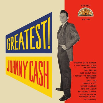 the album cover for Johnny Cash - Greatest [LP]