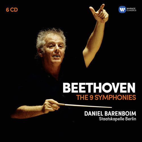 the album cover for Daniel Barenboim - Beethoven: 9 Symphonies