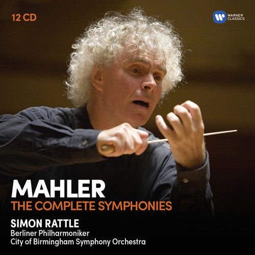 the album cover for Simon Rattle - Mahler: The Symphonies