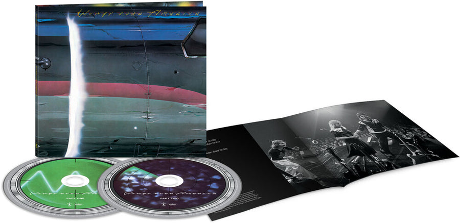 the album cover for Paul McCartney And Wings - Wings Over America [2CD]