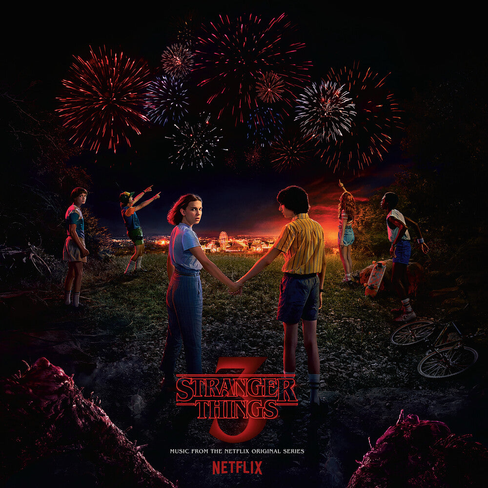 the album cover for Stranger Things [TV Series] - Stranger Things 3 (Music From the Netflix Original Series)