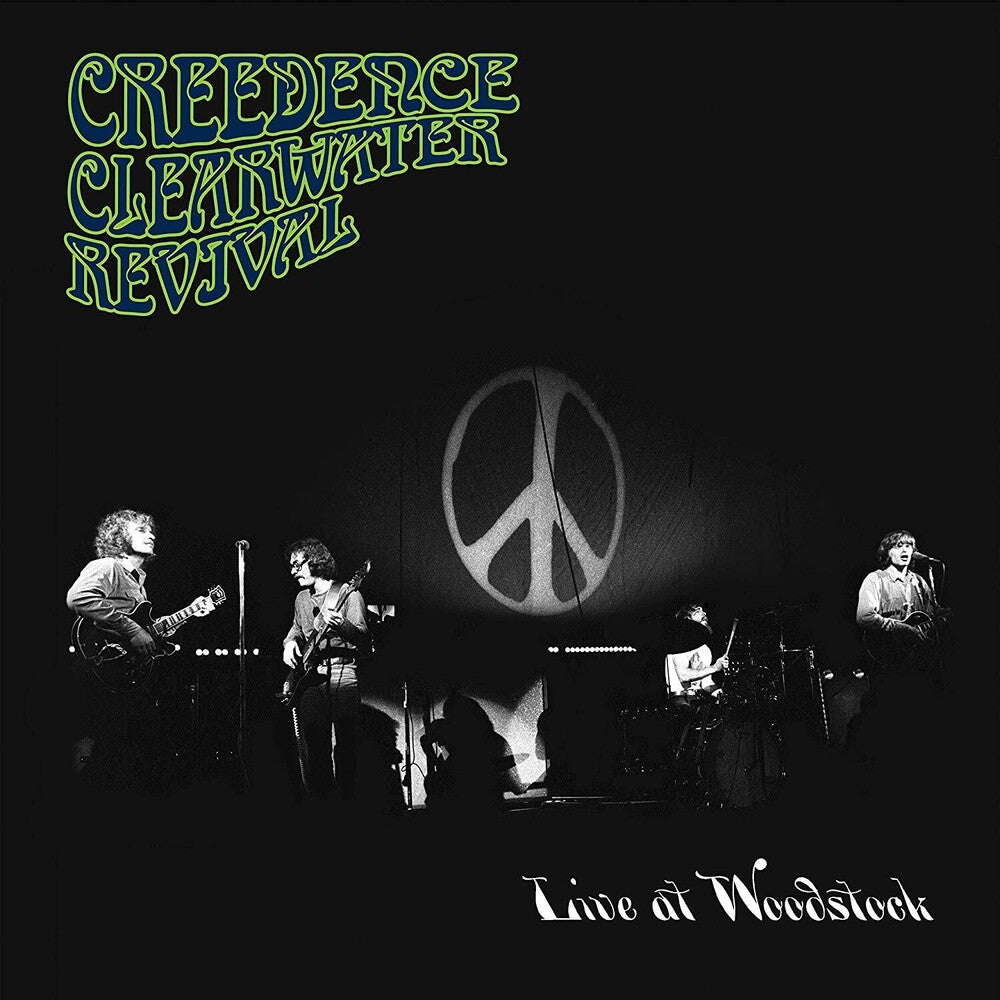 the album cover for Creedence Clearwater Revival - Live At Woodstock
