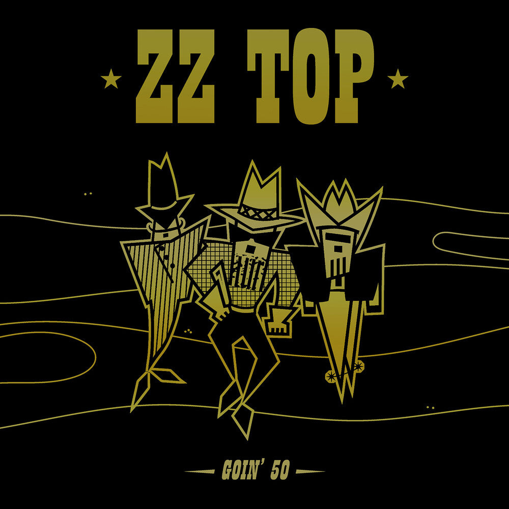 the album cover for ZZ Top - Goin' 50 [3CD]