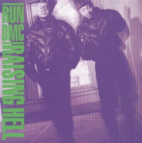 the album cover for Run-Dmc - Raising Hell [Import LP]