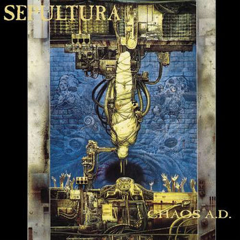 the album cover for Sepultura - Chaos A.d.
