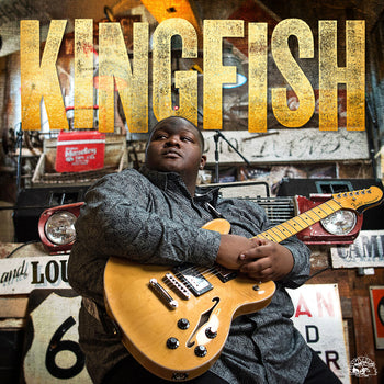 the album cover for Christone "Kingfish" Ingram - Kingfish
