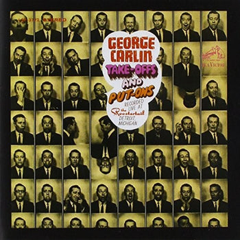 the album cover for George Carlin - Take-Offs and Put-Ons