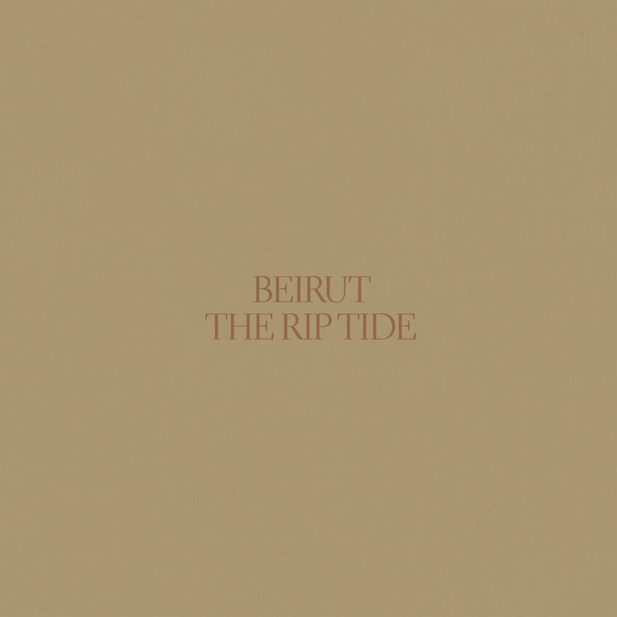 the album cover for Beirut - The Rip Tide