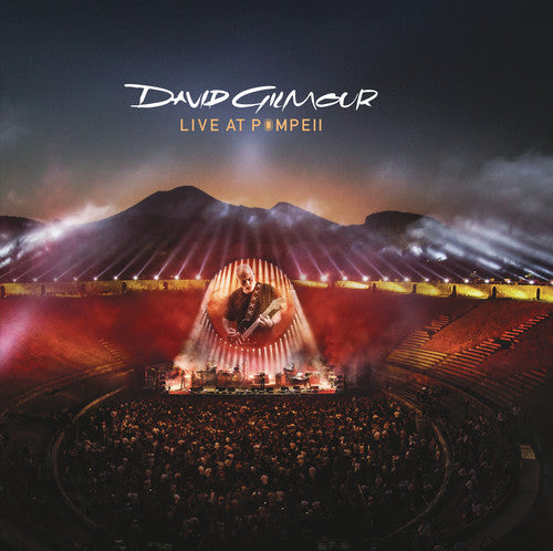 the album cover for David Gilmour - Live At Pompeii