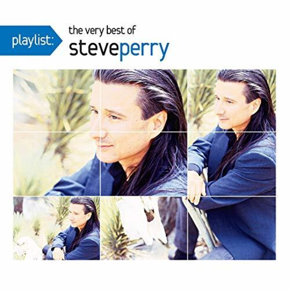 the album cover for Steve Perry - Playlist: The Very Best Of Steve Perry