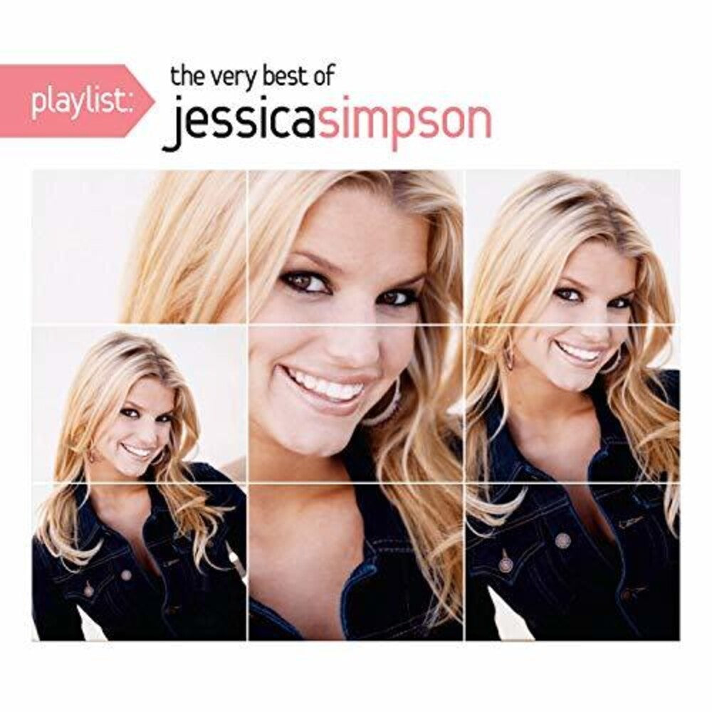 the album cover for Jessica Simpson - Playlist: The Very Best Of Jessica Simpson