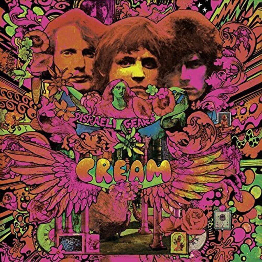 the album cover for Cream - Disraeli Gears (Stereo & Mono) (Jpn)