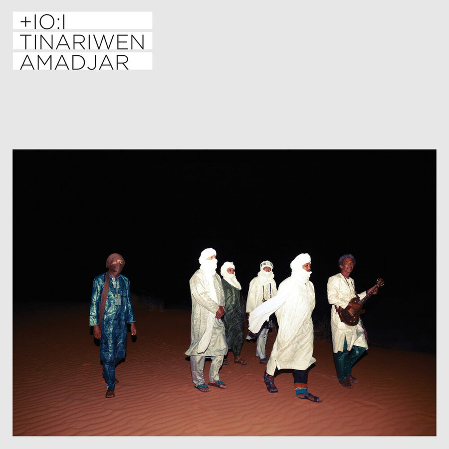 the album cover for Tinariwen - Amadjar