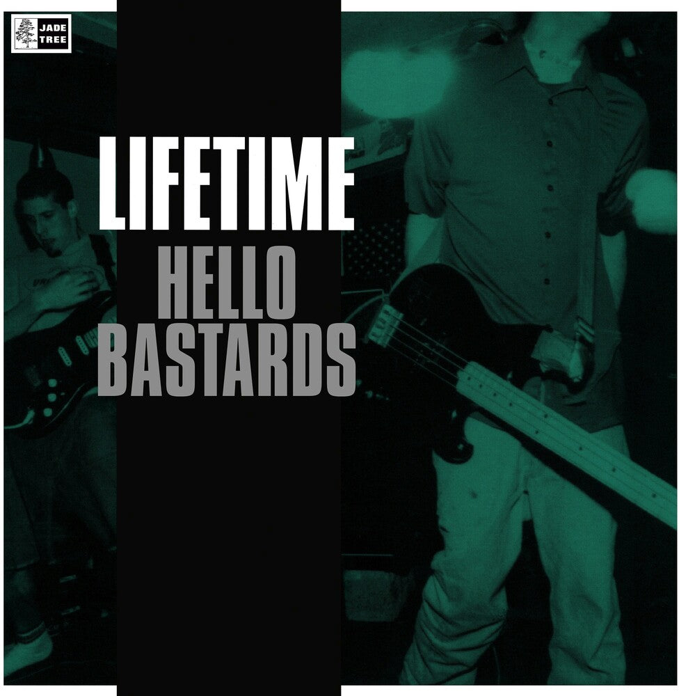 the album cover for Lifetime - Hello Bastards [Limited Edition Translucent Clear w/Black LP]