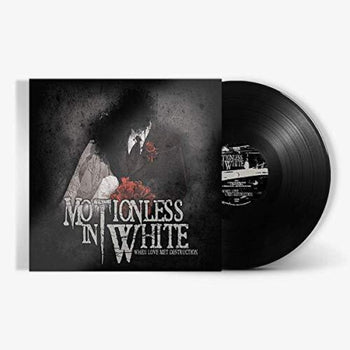 the album cover for Motionless In White - When Loves Meets Destruction