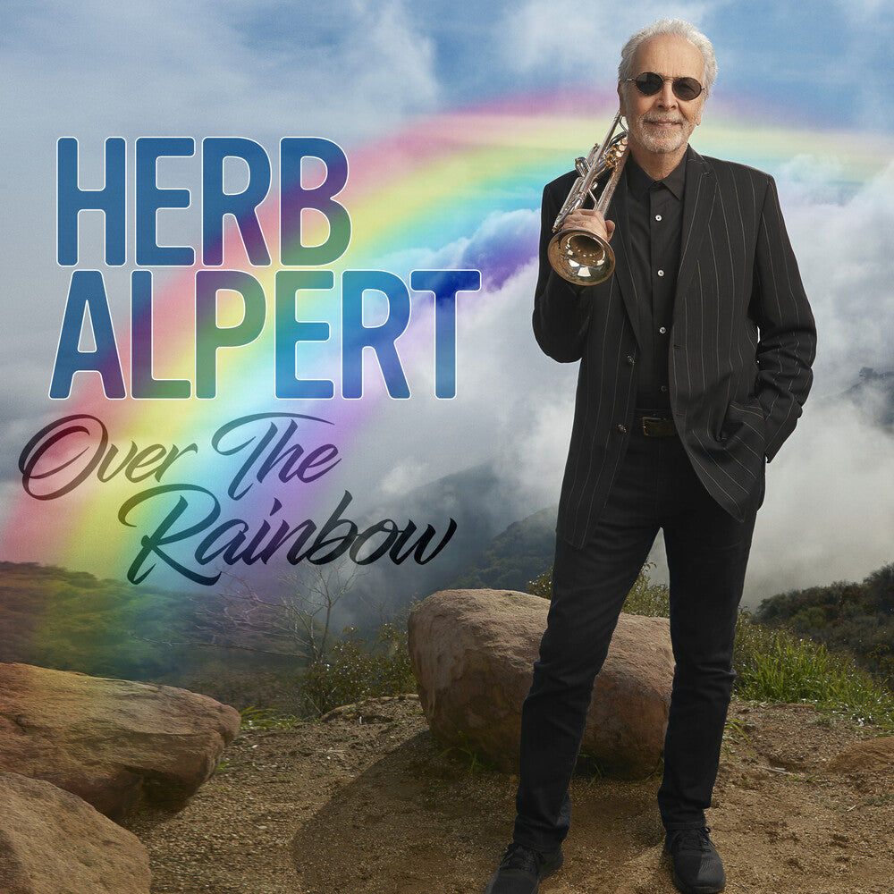 the album cover for Herb Alpert - Over The Rainbow