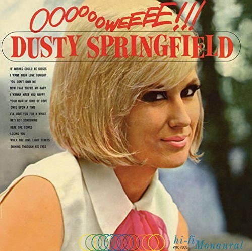 the album cover for Dusty Springfield - Ooooooweeee