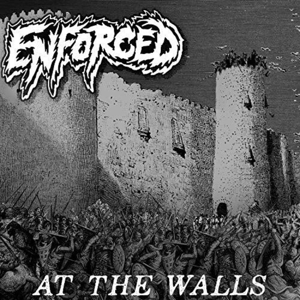 the album cover for Enforced - At The Walls