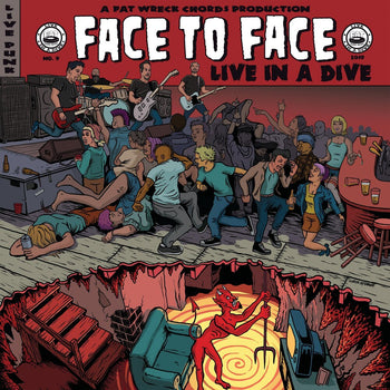 the album cover for Face To Face - Live In A Dive