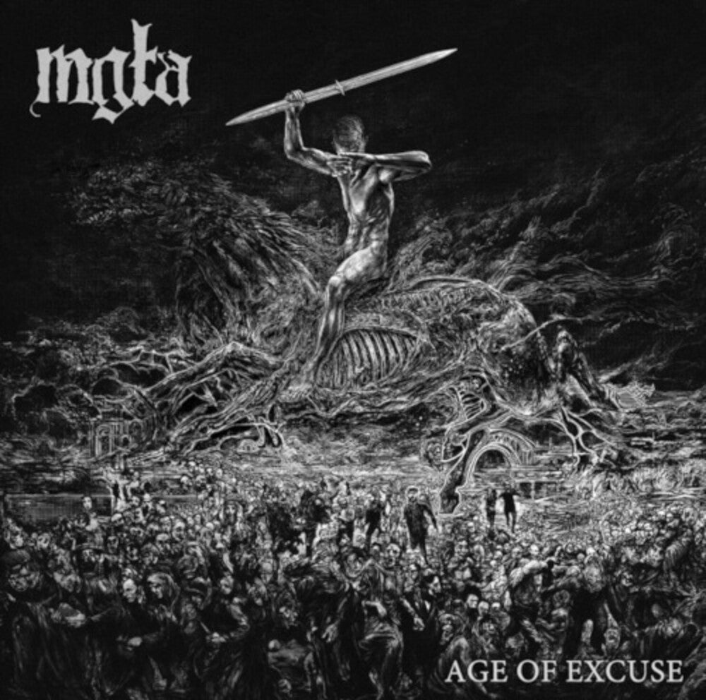 the album cover for Mgla - Age Of Excuse