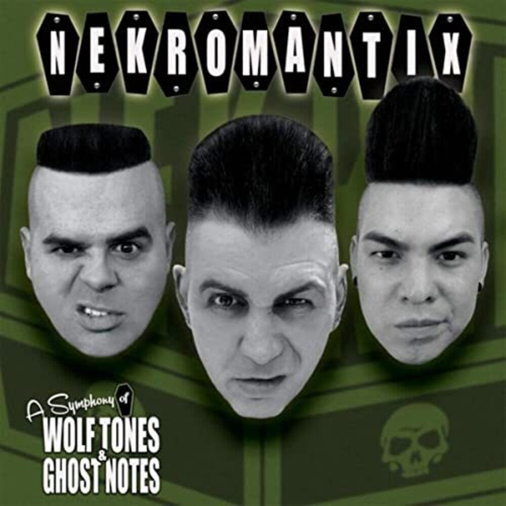 the album cover for Nekromantix - Symphony Of Wolf Tones (Trans Green) [Colored Vinyl] (Grn)