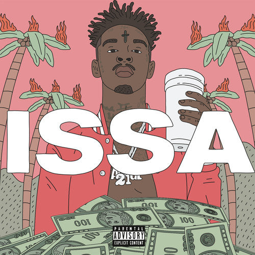the album cover for 21 Savage - Issa Album