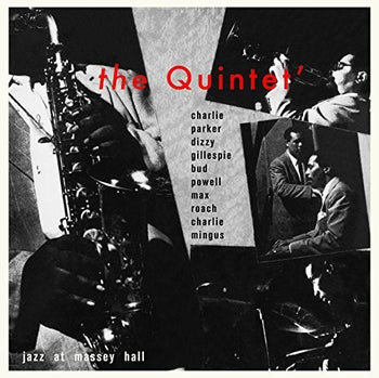 the album cover for Charlie Parker - Jazz At Massey Hall [Limited Edition] [180 Gram] [Remastered] (Spa)