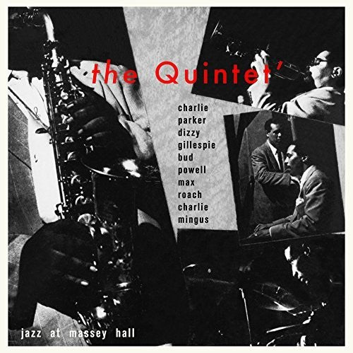 the album cover for Charlie Parker - Jazz At Massey Hall [Limited Edition] [180 Gram] [Remastered] (Spa)