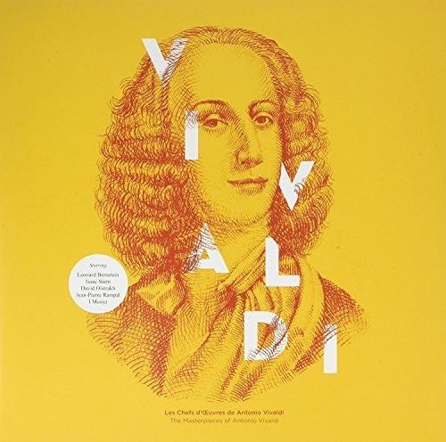 the album cover for ANTONIO VIVALDI - Masterpieces Of [180 Gram] (Fra)