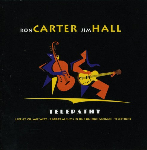 the album cover for Carter/Hall - Telepathy