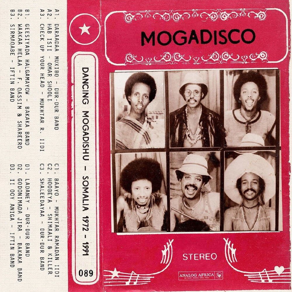 the album cover for Mogadisco - Dancing Mogadishu / Various Gate - Mogadisco - Dancing Mogadishu (Somalia 1972 - 1991) (Various Artists)