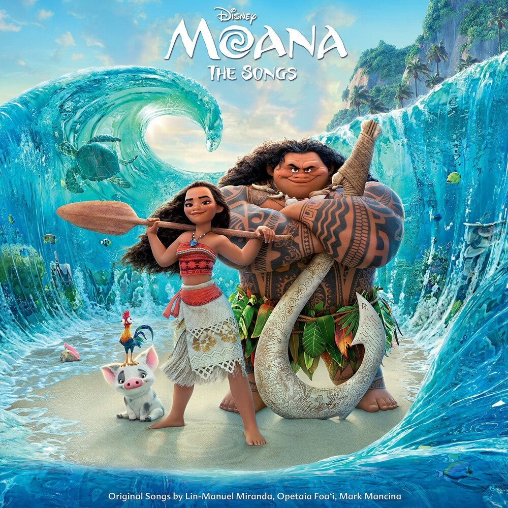 the album cover for Moana / OST Pict - Moana (Picture Disc) / O.S.T. [Limited Edition] (Pict) (Uk)