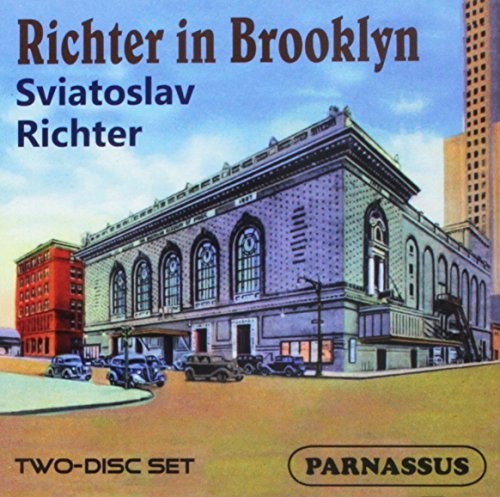 the album cover for Sviatoslav Richter - Richter In Brooklyn
