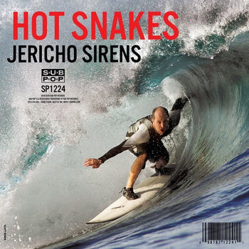 the album cover for Hot Snakes - Jericho Sirens [LP]