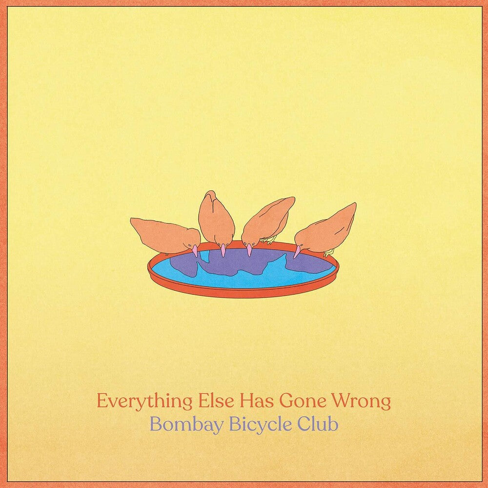 the album cover for Bombay Bicycle Club - Everything Else Has Gone Wrong