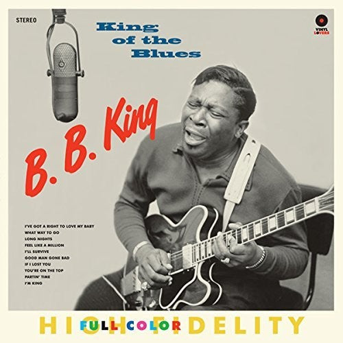 the album cover for B.B. King - King Of The Blues [180 Gram] [Remastered] (Spa)