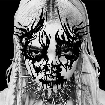 the album cover for Poppy - I Disagree [Clear w/ Red Splatter LP]
